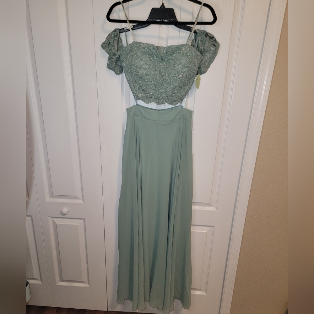 Windsor Light Green Dress